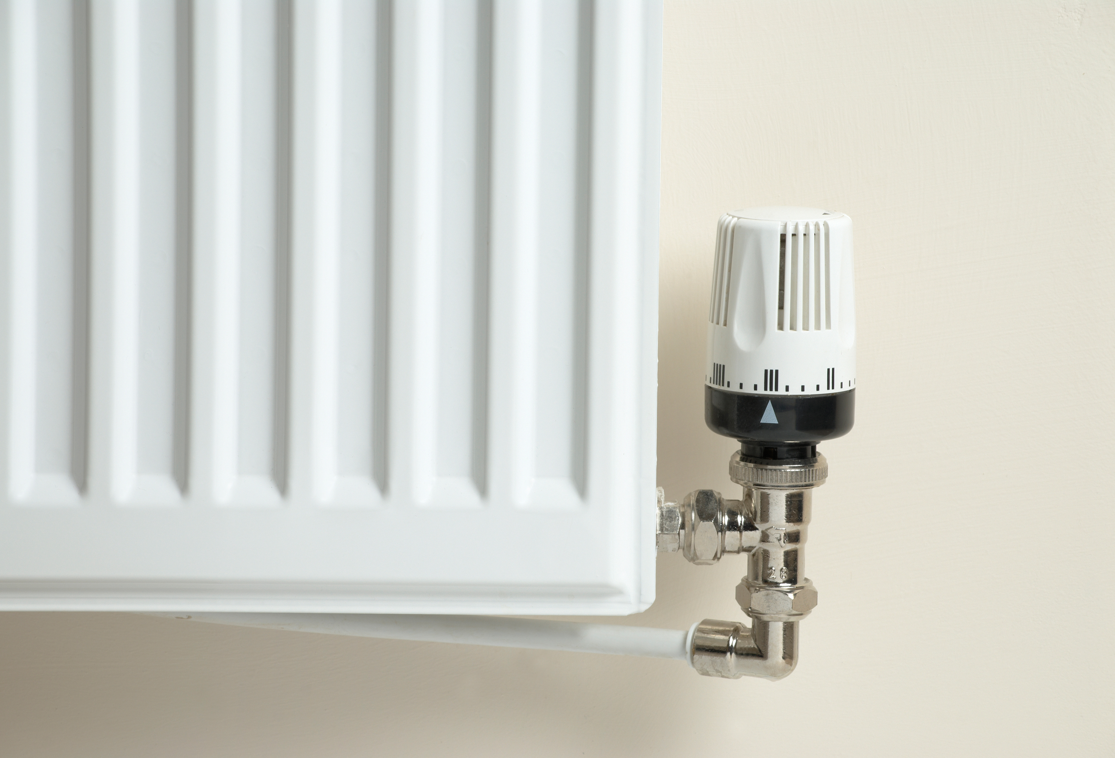 A radiator with nozzle
